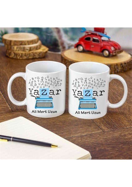 İsme Özel Yazar Temalı Kupa Bardak indirimleri