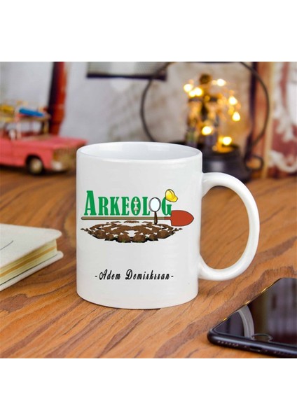 İsme Özel Arkeolog Temalı Kupa Bardak fiyatları