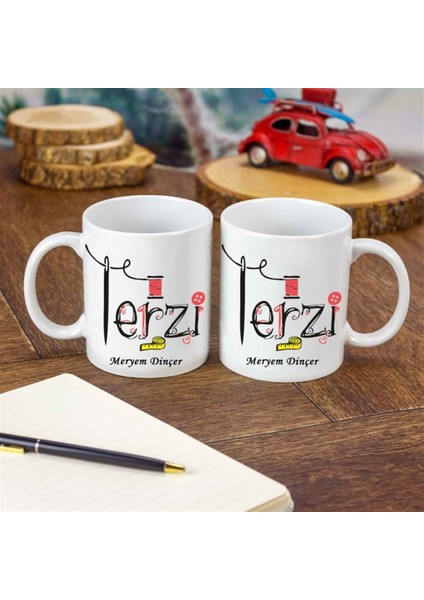 İsme Özel Terzi Temalı Kupa Bardak modelleri