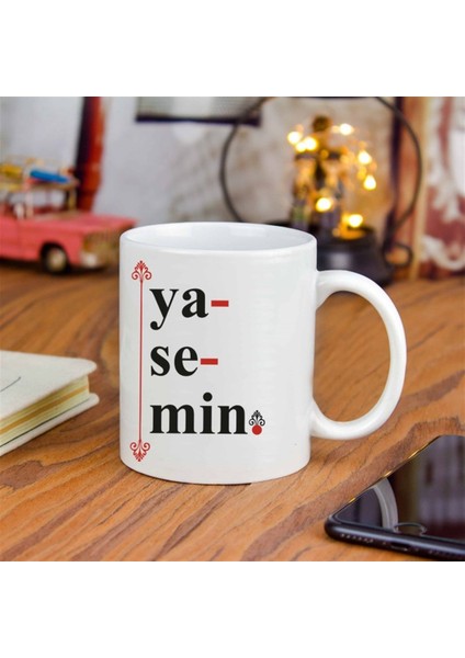 İsme Özel Tasarımlı Kupa Bardak - Isim Hece fiyatları