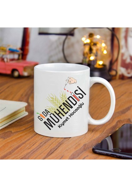 İsme Özel Gıda Mühendisi Temalı Kupa Bardak fiyatları