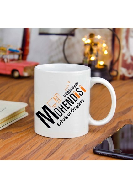 İsme Özel Bilgisayar Mühendisi Temalı Kupa Bardak fiyatları