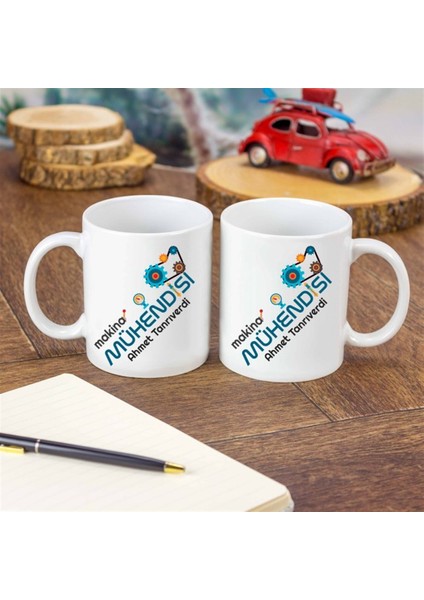 İsme Özel Makina Mühendisi Temalı Kupa Bardak fiyatları