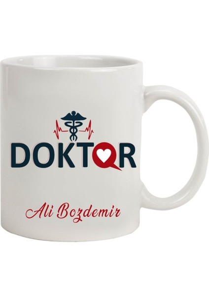 İsme Özel Doktor Temalı Kupa Bardak