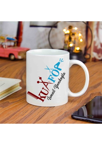 İsme Özel Kuaför Temalı Kupa Bardak fiyatları