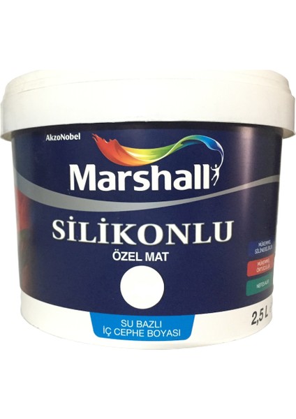 Silinebilir Silikonlu Özel Mat 2,5 lt - 3,5 kg Adaçayı