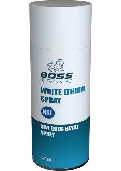 Sıvı Beyaz Gres Sprey - Nsf Onaylı