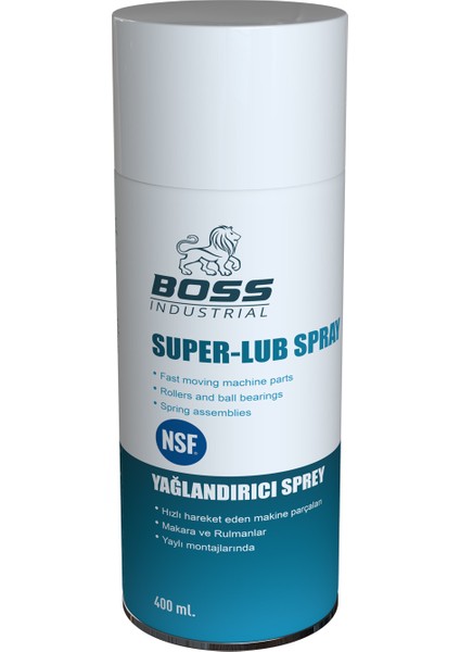 Yağlandırıcı Sprey - Gıda Onaylı (Nsf)