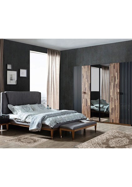 Alanur Almira Yatak Odası Halısı 3'lü Set 80 x 150 cm + 2 Adet 60 x 100 cm AL3101655