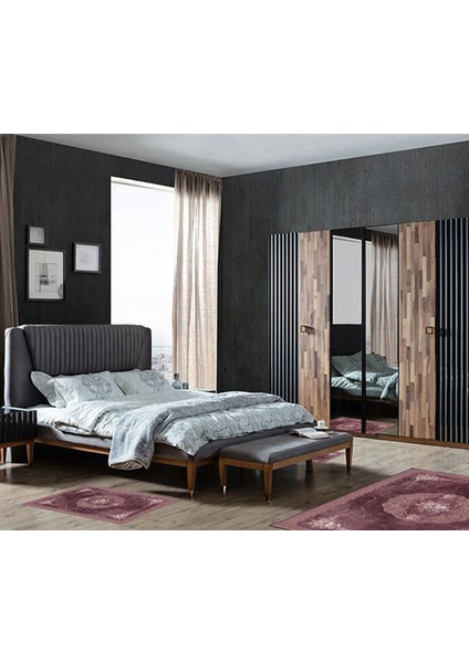 Alanur Almira Yatak Odası Halısı 3'lü Set 80 x 150 cm + 2 Adet 60 x 100 cm AL310V176LL