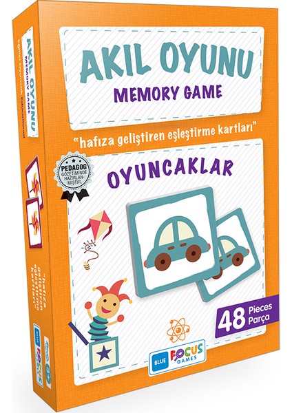 Blue Focus Memory Game  Oyuncaklar