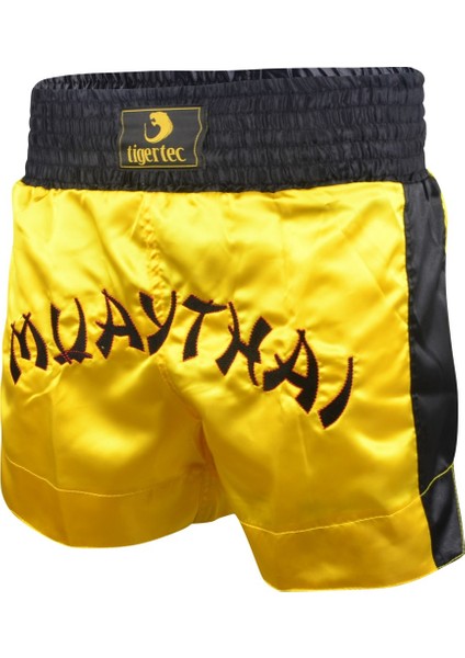 Tigertec Fight Muay Thai Şortu Siyah