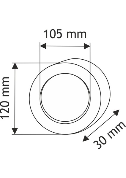 18W Lüks LED Panel Beyaz