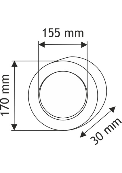 24W Lüks LED Panel Beyaz