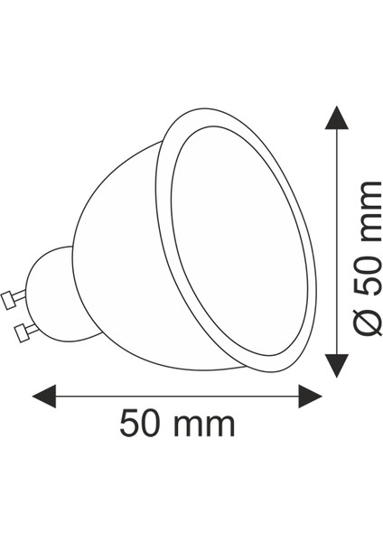 Helios Opto 7W LED Ampül Beyaz