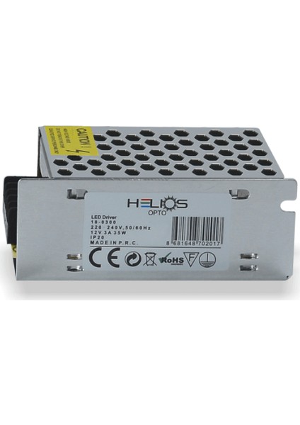 Helios Opto 35W 3A Metal Kasa Adaptör