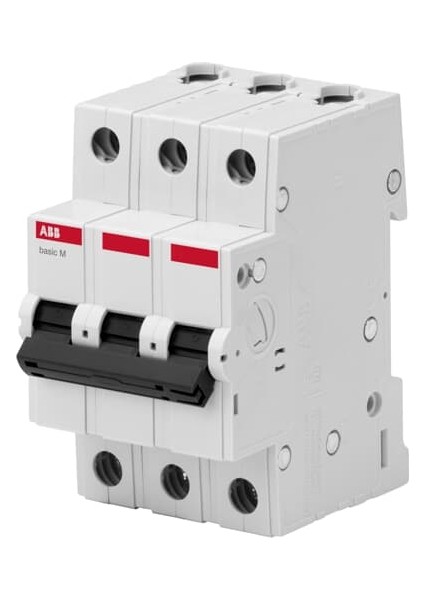 3 Kutuplu Otomatik Sigorta Basic C 3 Ka 25 A