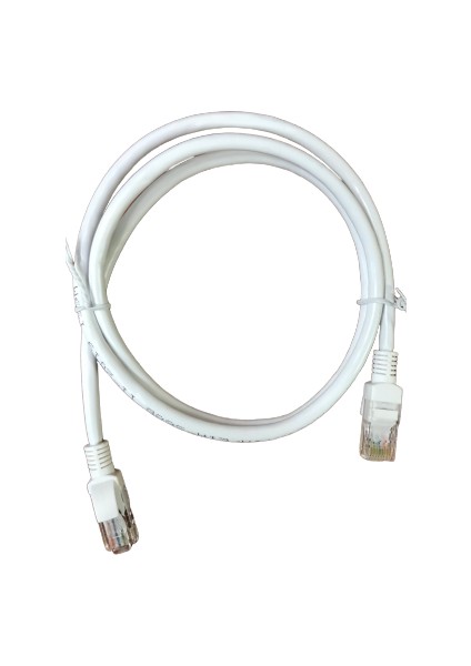 Cat6 Utp Patch Cord Kablo 5 Adet 1m Beyaz