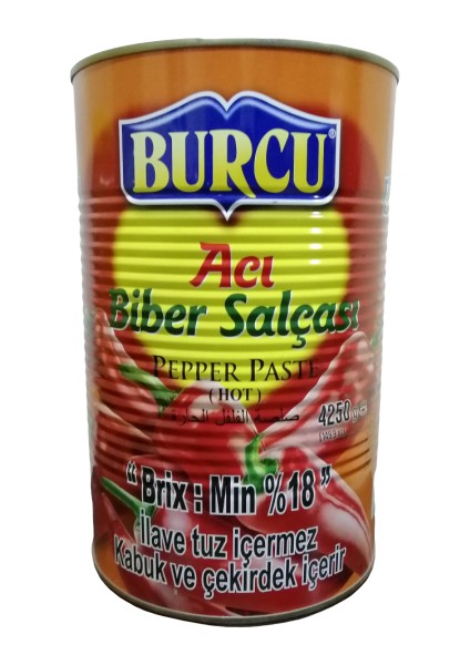 Acı Biber Salçası 4,2 kg