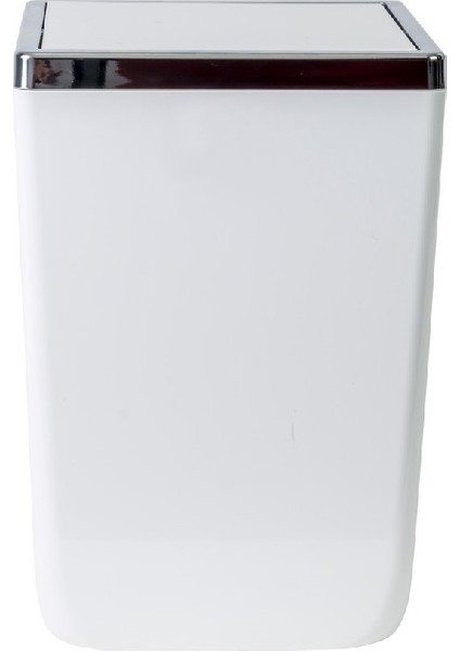 Toskana 6 lt Çöp Kovası Beyaz