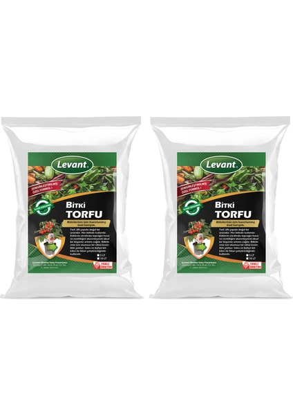 Bitki Torfu 5 lt Genel Kullanım 2'li