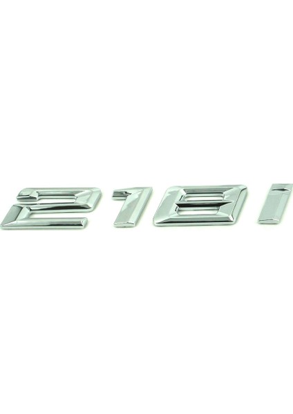 Bmw Depo Bmw 218I 3D Yazı Logo