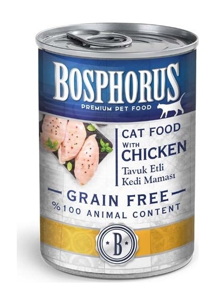 Tahılsız Tavuklu Kedi Maması