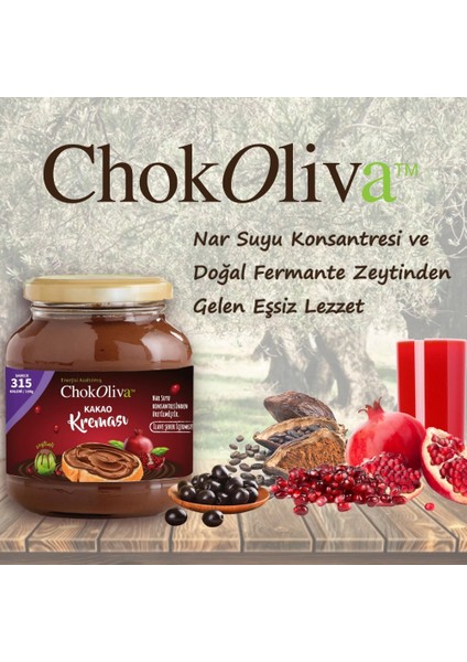 Zeytinli Kakao Kreması 350 gr