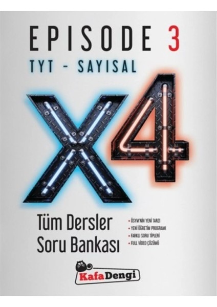 TYT Sayısal x 4 Tüm Dersler Soru Bankası Episode - 3