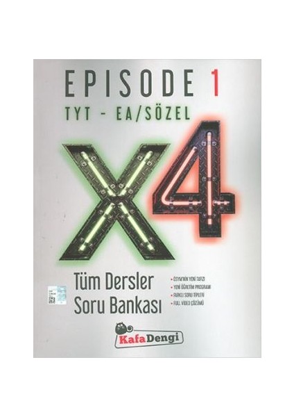 TYT Ea - Sözel x 4 Tüm Dersler Soru Bankası Episode - 1