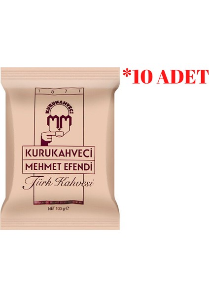 Türk Kahvesi 100 gr 10'lu