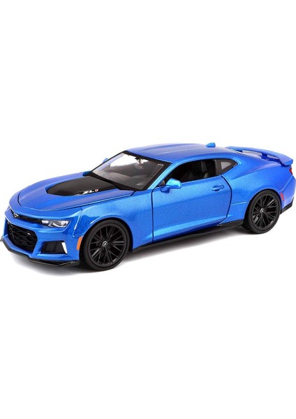 2017 Camaro Zl1 1:24 Mavi Model Araba