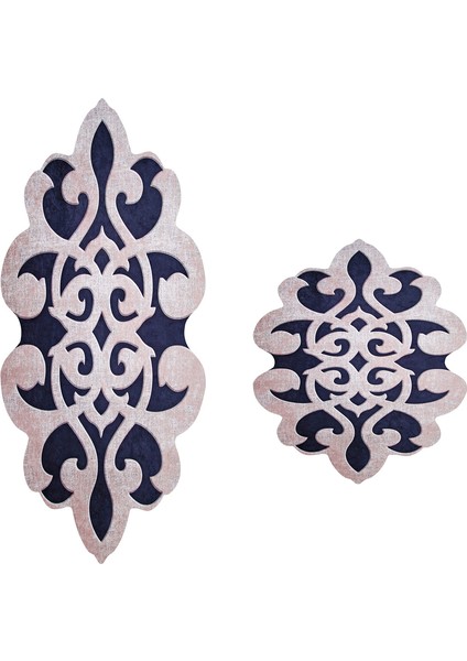 Alanur Beste Özel Kesim Yıkanabilir Kaymaz Taban 2'li Paspas Seti Klozet Takımı ST210102SY fiyatları