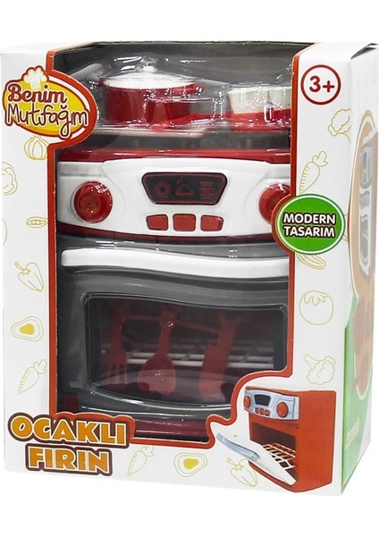 Kutulu Mini Fırın + Ocak Set