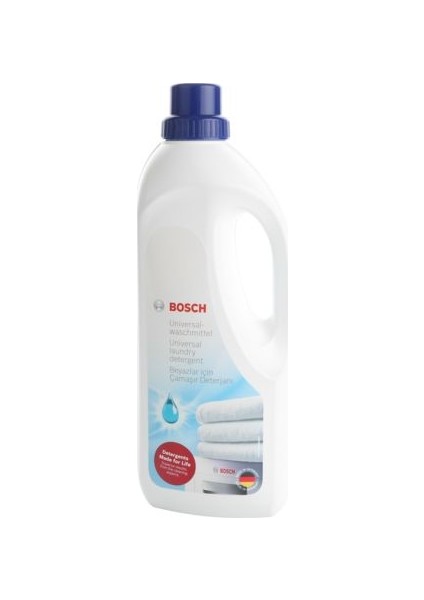 Beyazlar Için Bosch Çamaşır Makinesi Deterjanı 1,25 Lt