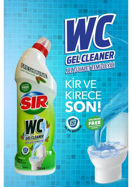 Wc Temizleyici Çam Ferahlığı 750 Ml.