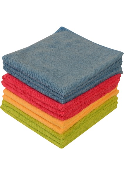 Mikrofiber Ekonomik Genel Temizlik Bezi 35 x 35 cm 32 gr 4'lü fırsatları