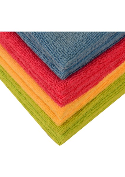 Mikrofiber Ekonomik Genel Temizlik Bezi 40 x 40 cm 40 gr 8'li
