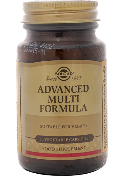 Advanced Antioxidant Formula 30 Bitkisel Kapsül