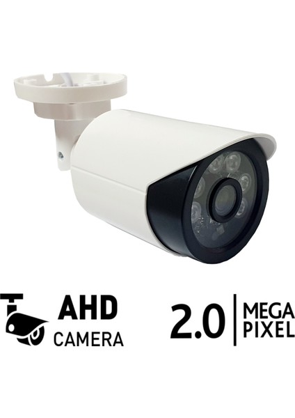 Ahd 2.0 Megapixel 4 Kameralı Komple Full Set 1080P Full Hd