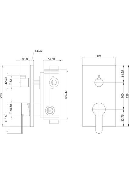 Simena Ankastre 3 Yönlü Banyo Bataryası Seti-Krom modelleri