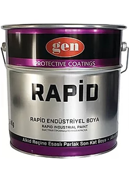 Rapid Endüstriyel Boya Beyaz 0.75 lt