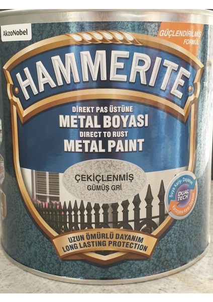 Hammerite Çekiçlenmiş Metal Boyası 2,5 lt