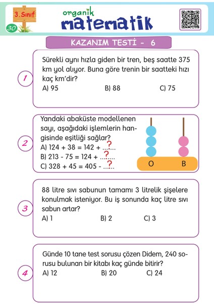 Organik Matematik - 3 fırsatları