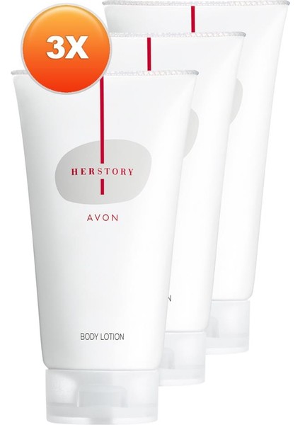 Herstory Kadın Vücut Losyonu 150 Ml. Üçlü Set