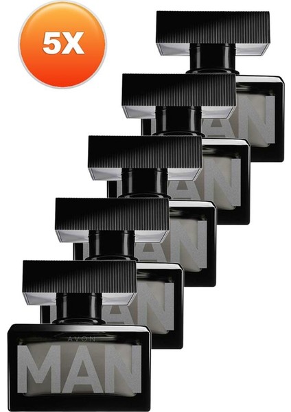 Man Erkek Parfüm Edt 75 Ml. Beşli Set