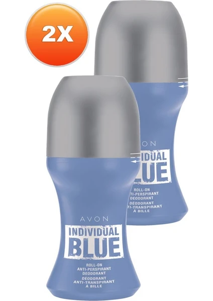 Individual Blue Erkek Rollon 50 Ml. Ikili Set