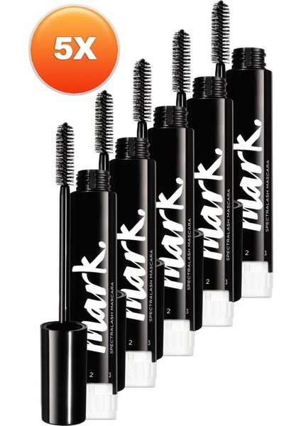 Mark Spectra Lash Kademeli Maskara 10 Ml. Beşli Set