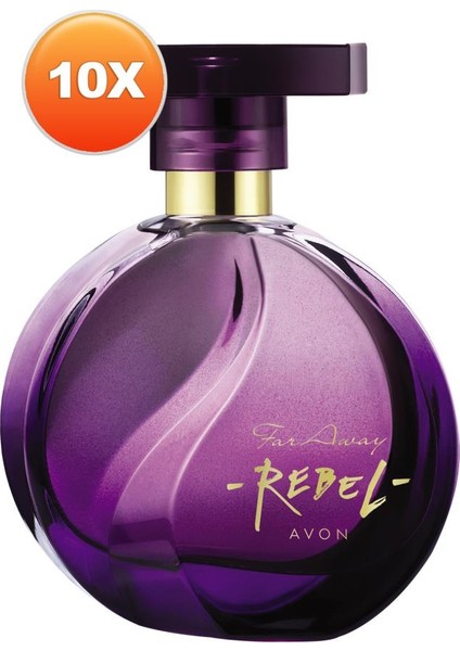 Far Away Rebel Kadın Parfüm Edp 50 Ml. Onlu Set fiyatları