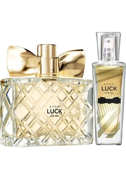 Luck Kadın Parfüm Ikili Set 50 + 30 Toplam 80 Ml.